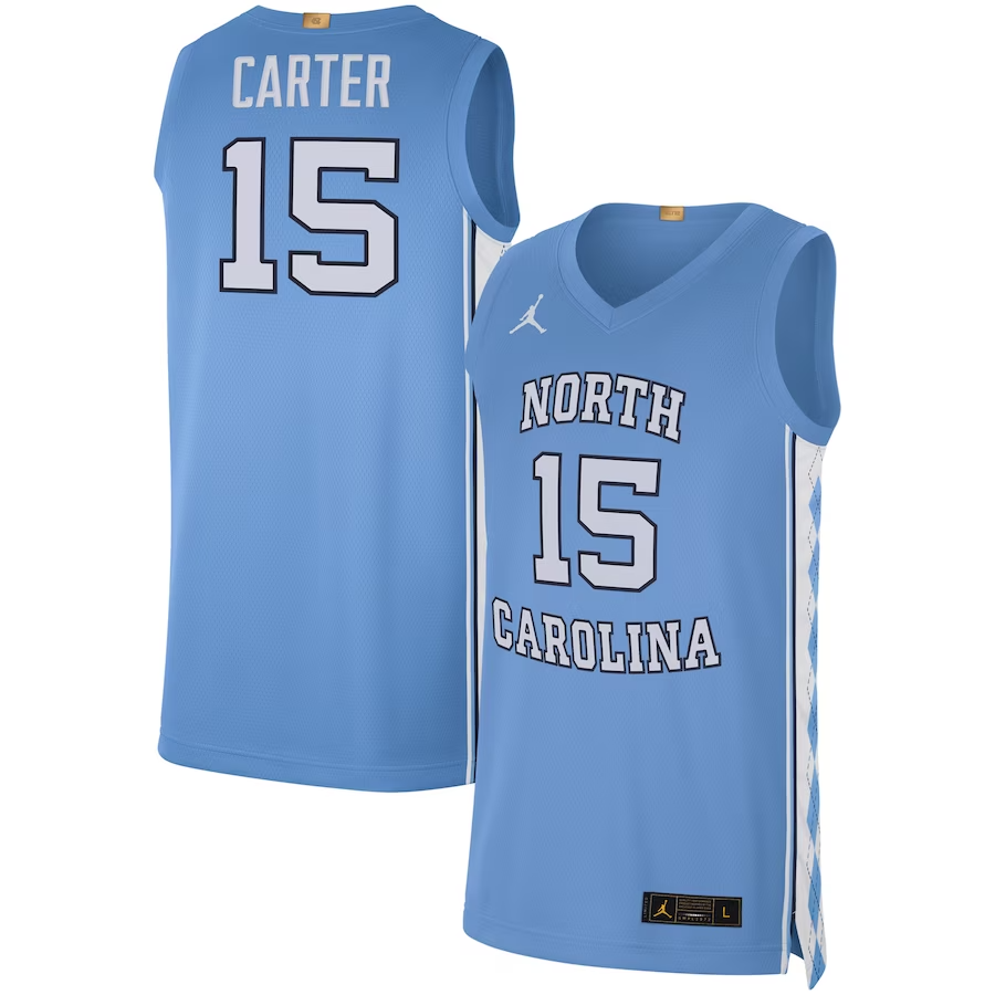 Tarheels Carter Jordan Brand Player Jersey