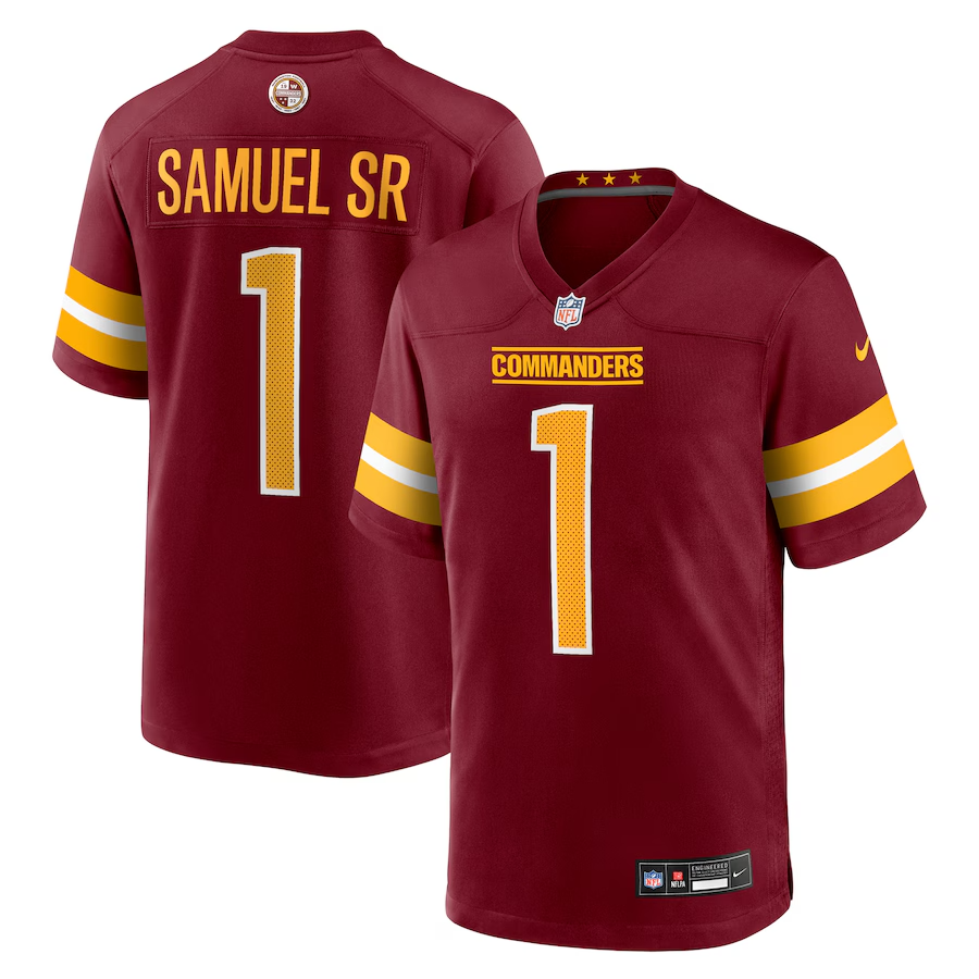 Commanders Nike Samuel Player Jersey