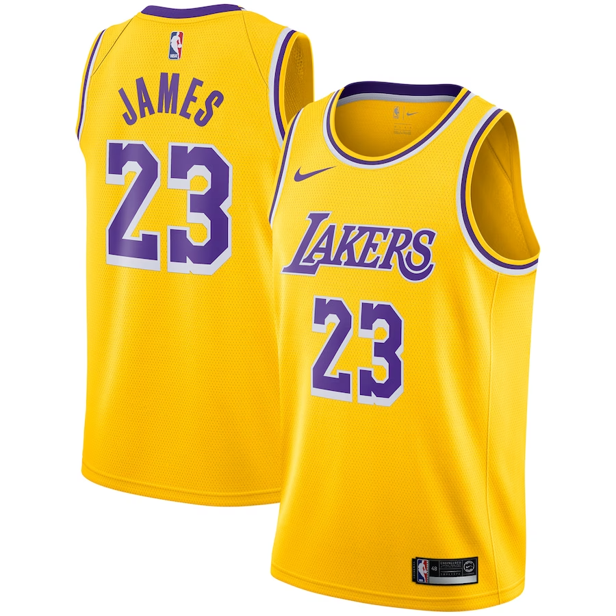 Lakers James Nike Player Jersey