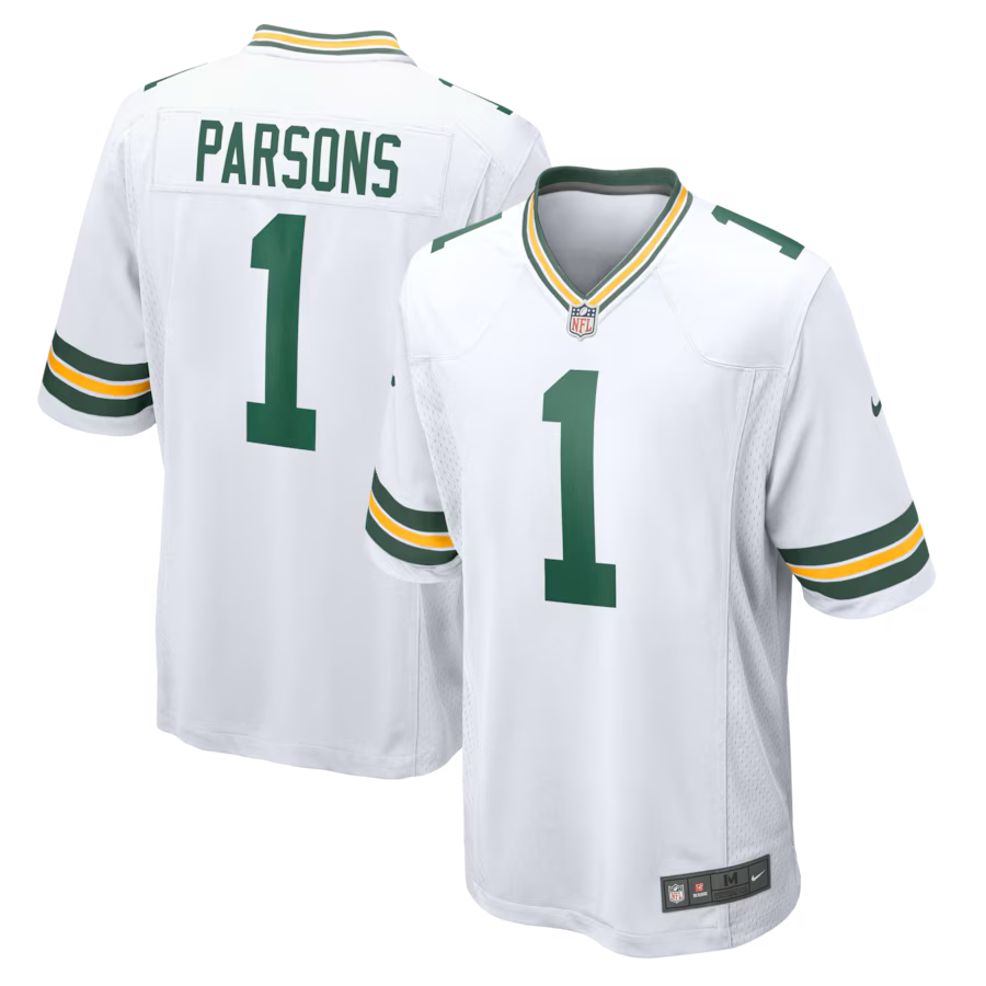 Packers Nike Parson Player Jersey