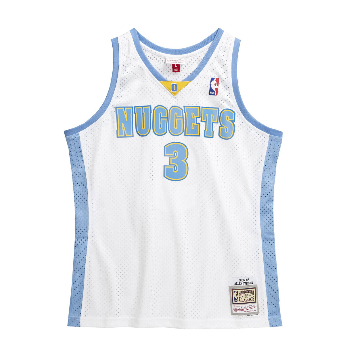 Nuggets Iverson Mitchell & Ness Player Jersey
