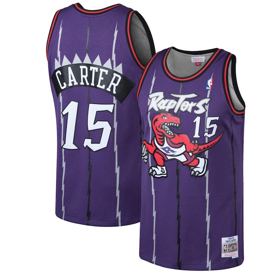 Raptors Carter Mitchell & Ness Player Jersey