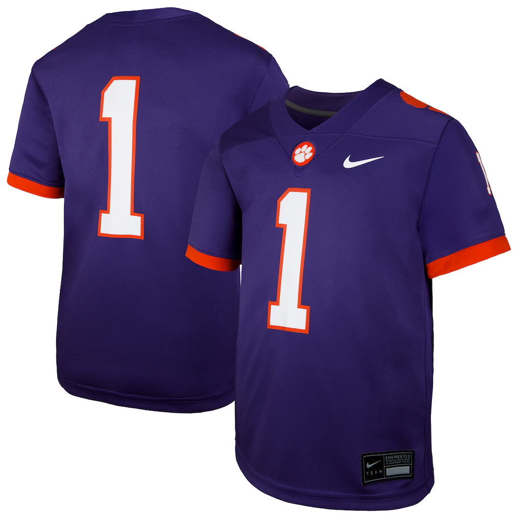 Clemson Nike Youth Jersey
