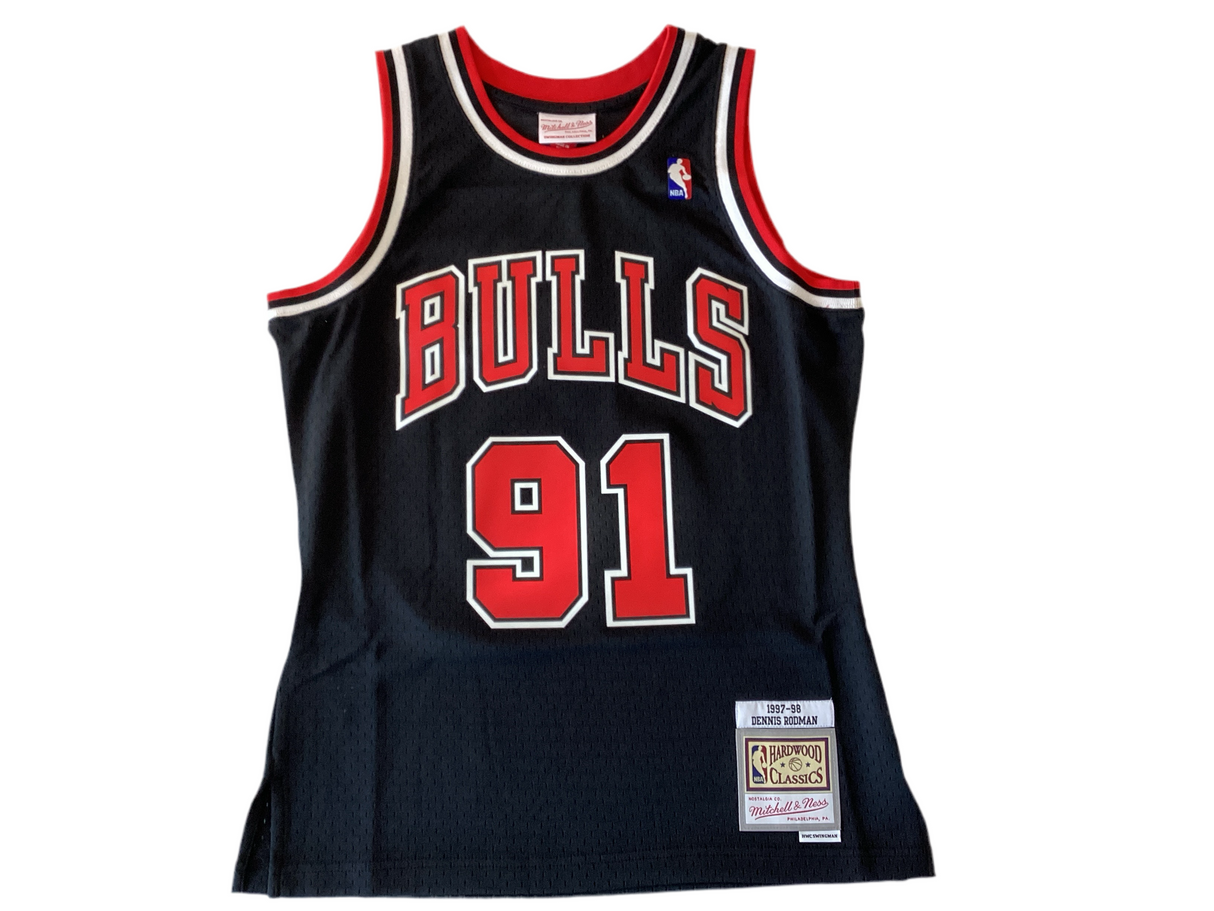 Bulls Rodman Mitchell & Ness Player Jersey