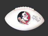Peter Warrick Signed Seminoles Football