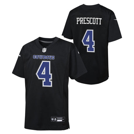 Cowboys Prescott Nike Youth Player Jersey