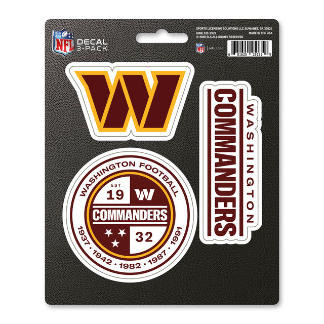 Commanders Decals