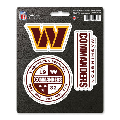 Commanders Decals