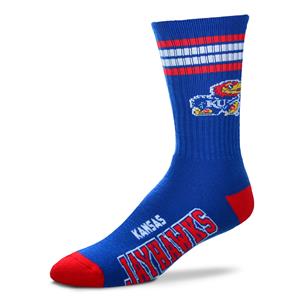 Jayhawks For Bare Feet Socks