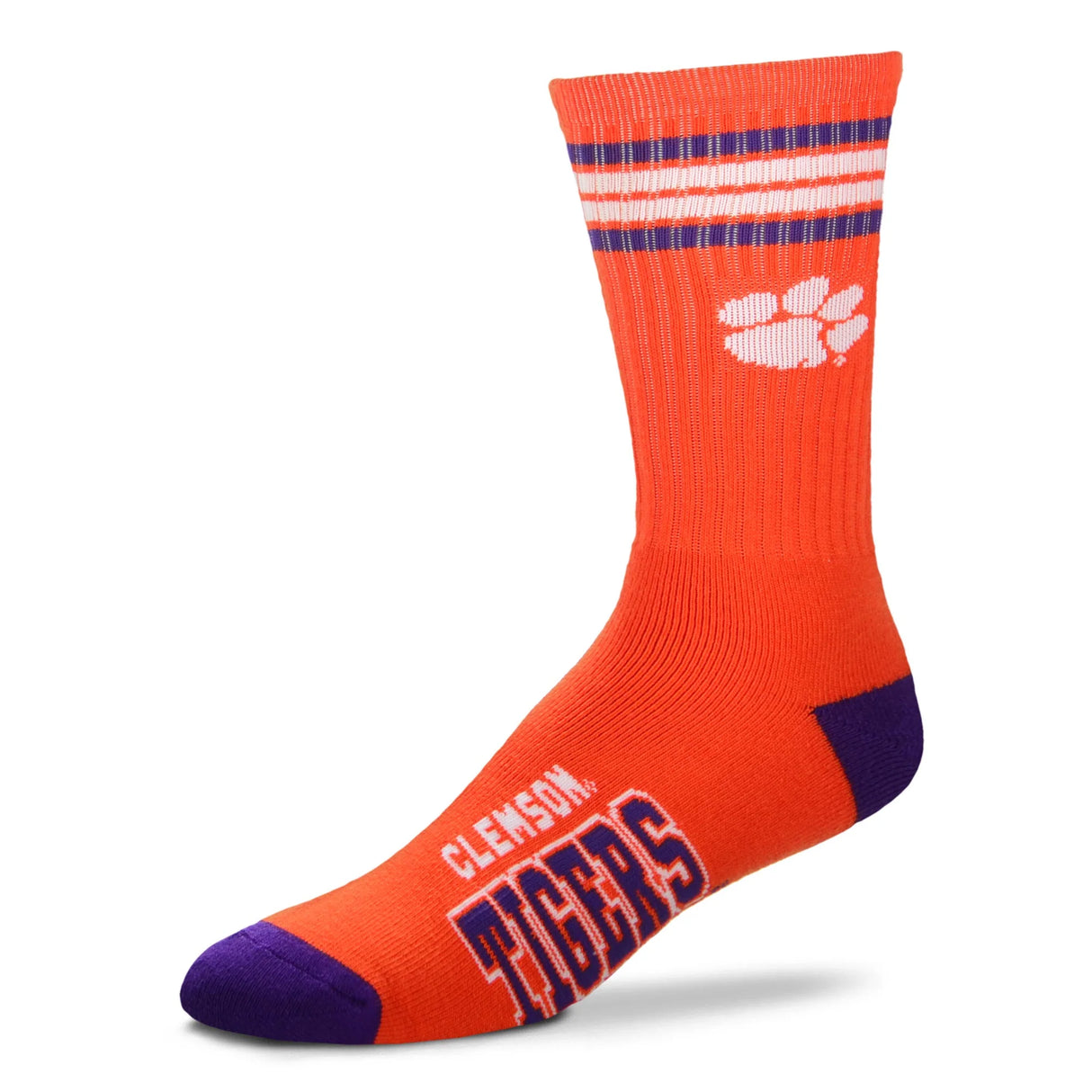 Clemson For Bare Feet Socks