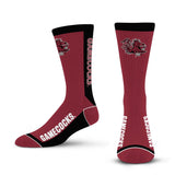 Gamecocks For Bare Feet Socks