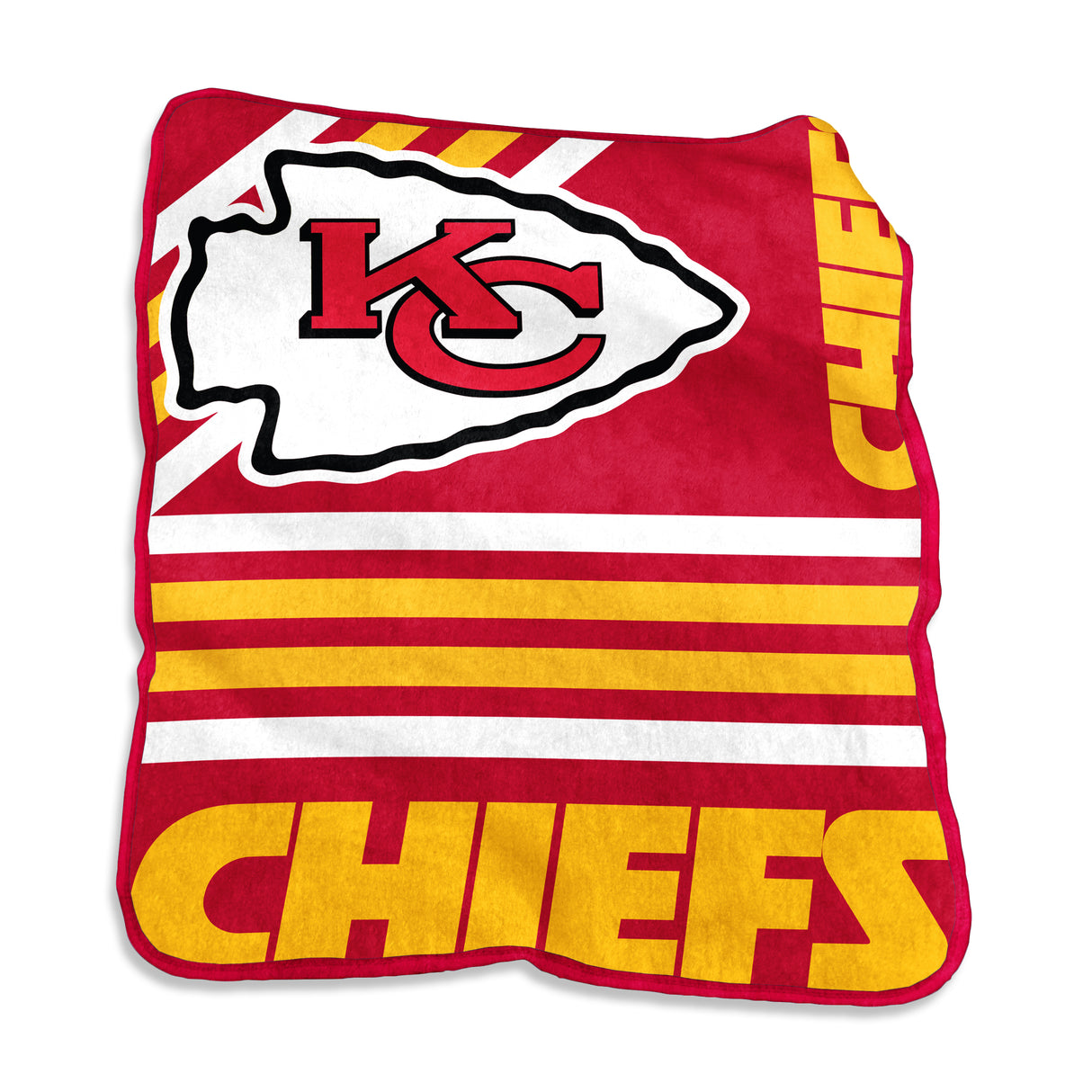 Chiefs LOGO Raschel Throw Blanket