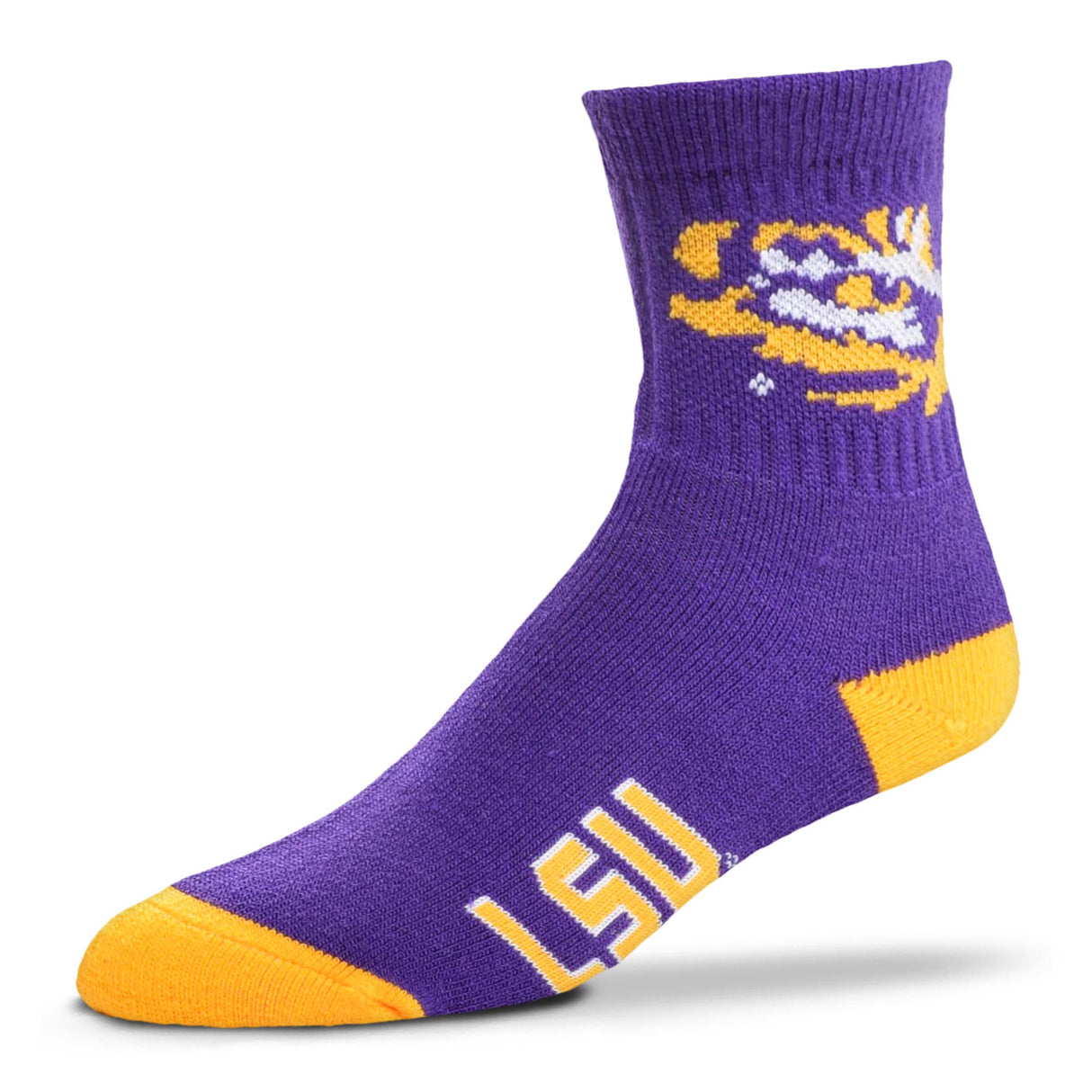 LSU For Bare Feet Socks