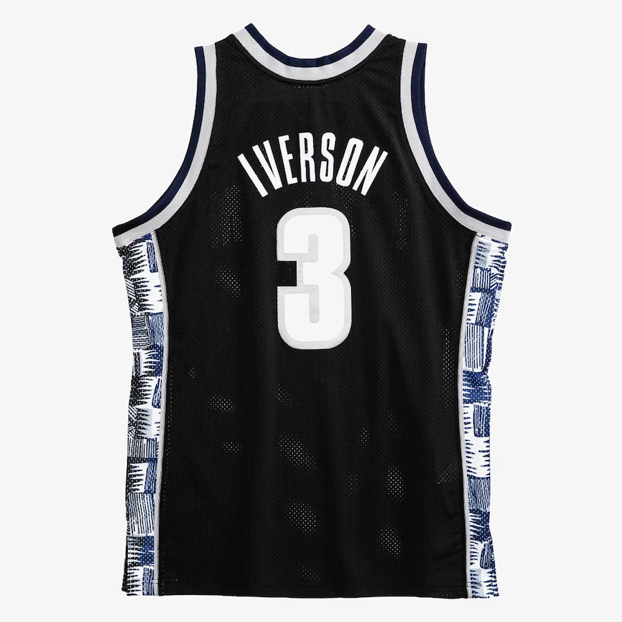 Georgetown Iverson Mitchell & Ness Player Jersey