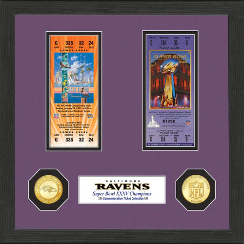 Ravens Highland Mint Super Bowl Tickets