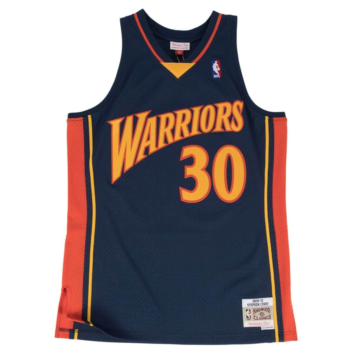 Warriors Curry Mitchell & Ness Player Jersey