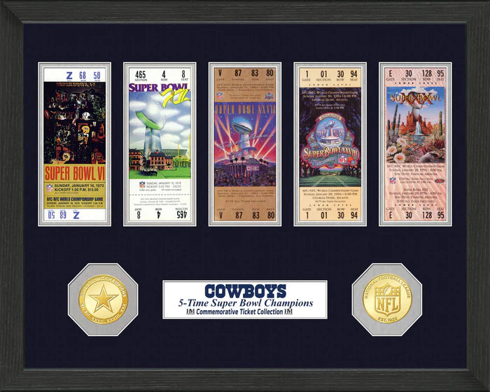 Cowboys Highland Mint Super Bowl Tickets