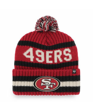 49ers 47 Brand Beanie