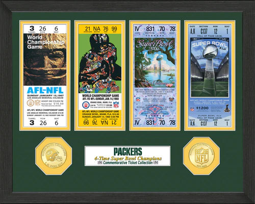 Packers Highland Mint Super Bowl Tickets