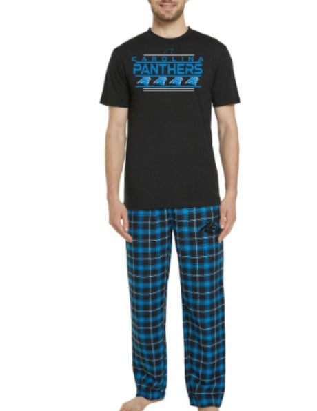 Panthers Plaid Pajama Set