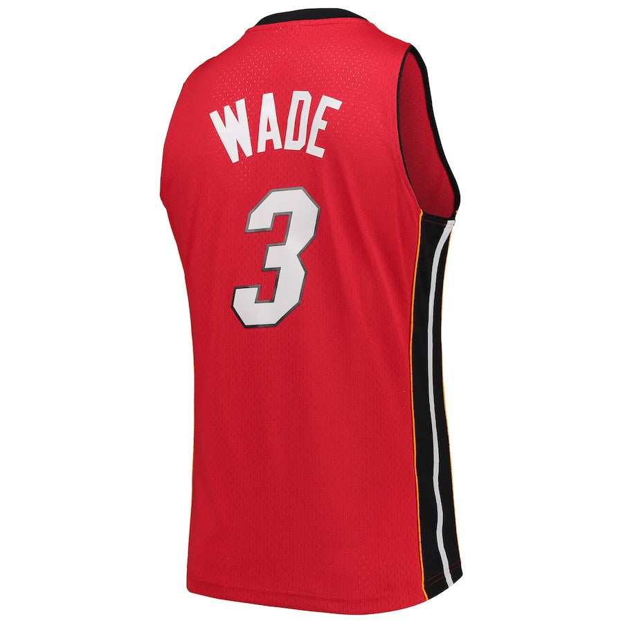 Heat Wade Mitchell & Ness Player Jersey