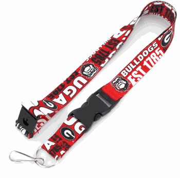 Georgia Bulldogs Lanyard