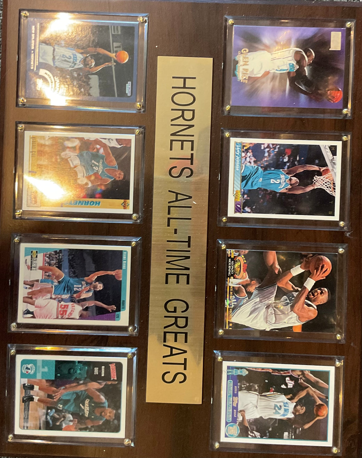 Charlotte Hornets All Time Great Plaque