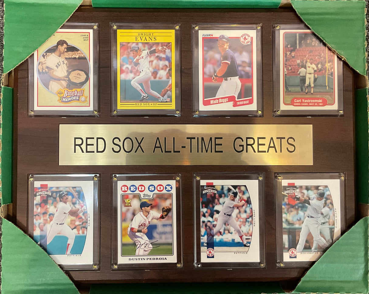 Boston Red Sox  All Time Great Plaque