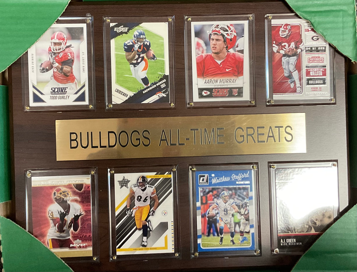 Georgia Bulldogs All Time Great Plaque