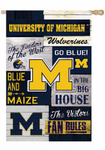 Michigan Wolverines Flags