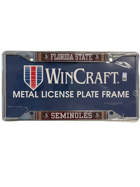 FSU License Plate
