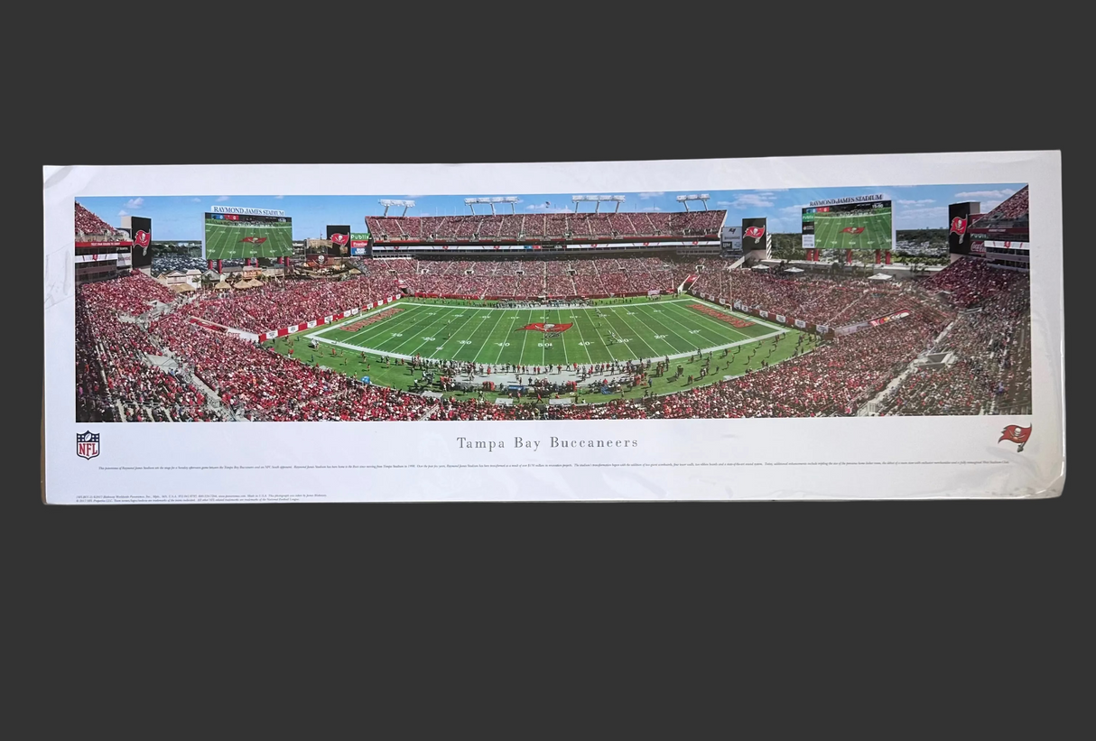 Bucanneers Stadium Poster