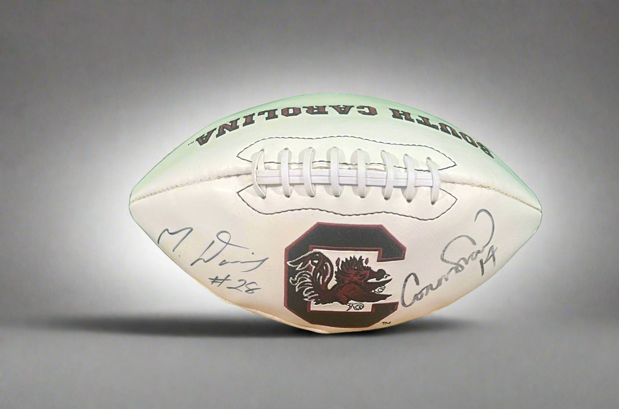 Mike Davis and Connor Shaw Signed Gamecocks Football