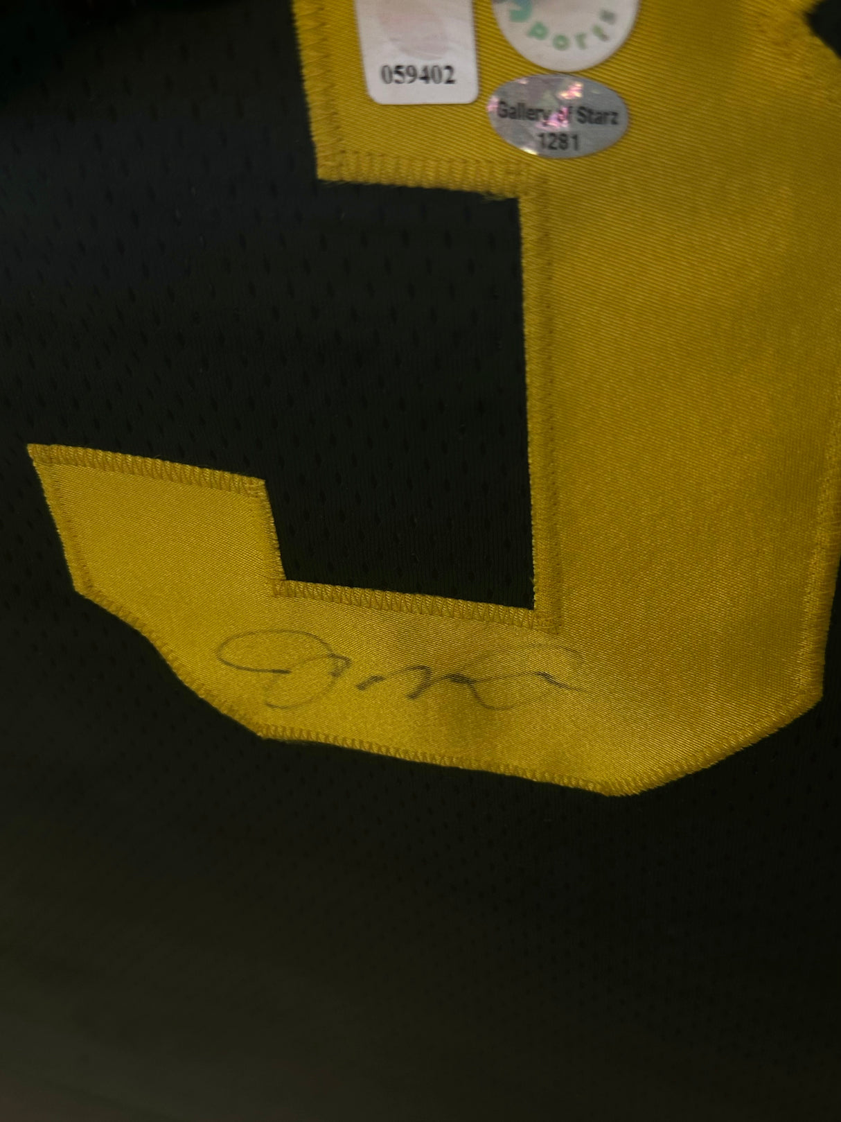 Joe Montana Notre Dame Signed Player Jersey Framed