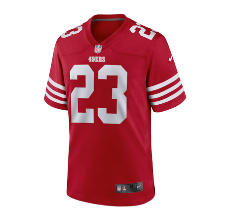 49ers McCaffrey Nike Adult Player Jersey