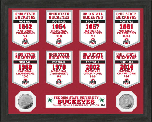 Ohio State Highland Mint Championship Banners