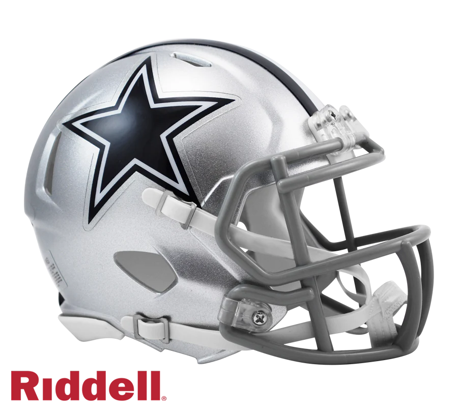 Cowboys Riddell Mini Helmet