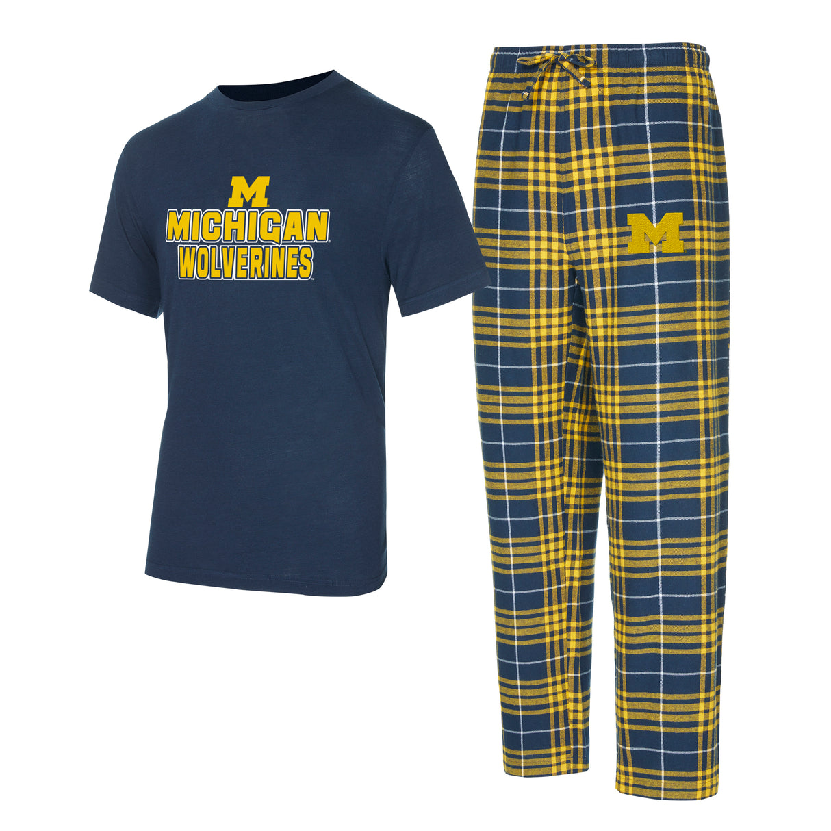 MIchigan Plaid Pajama Set