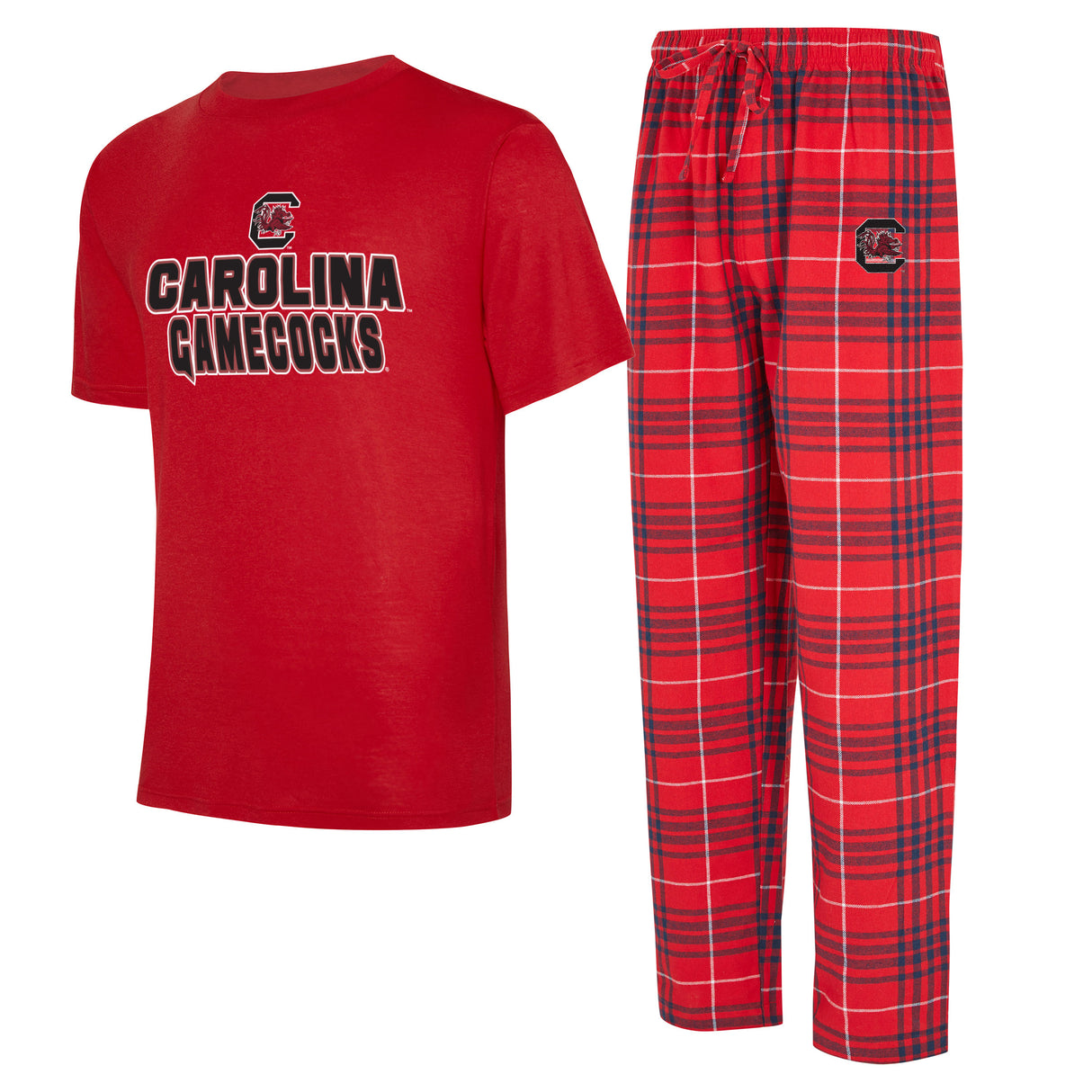 Gamecocks Plaid Pajama Set