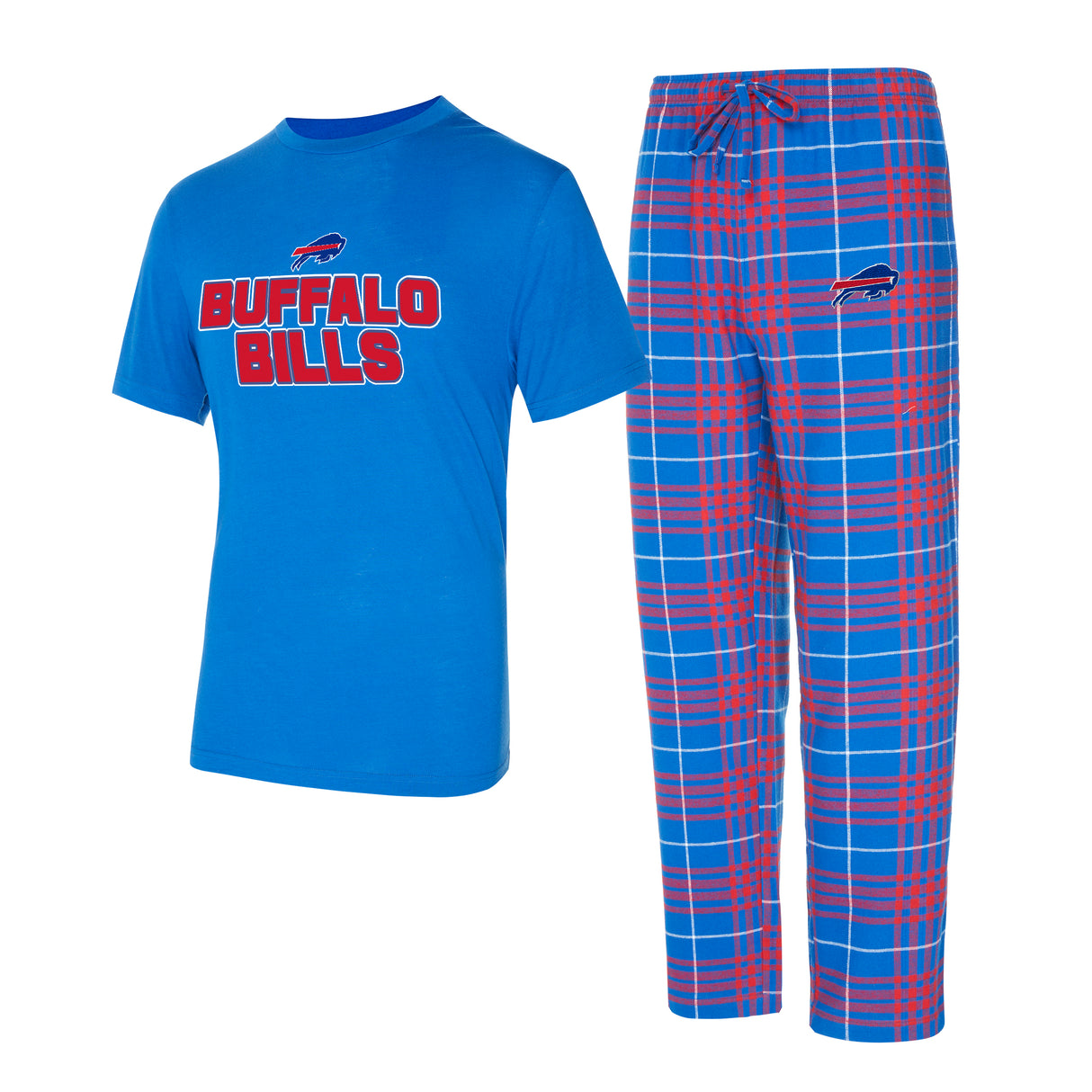 Bills Plaid Pajama Set