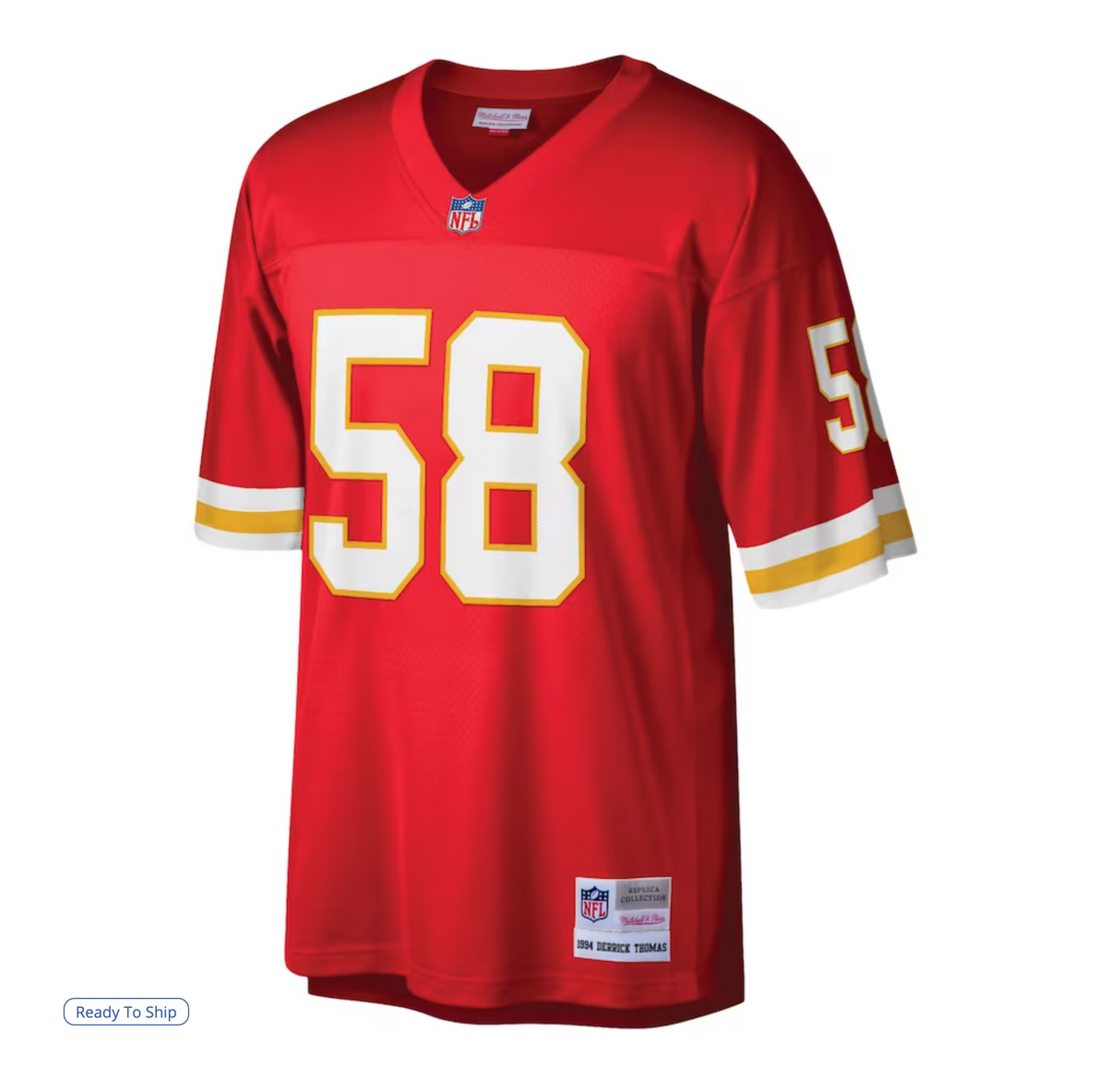 Chiefs Thomas Mitchell & Ness Adult Player Jersey