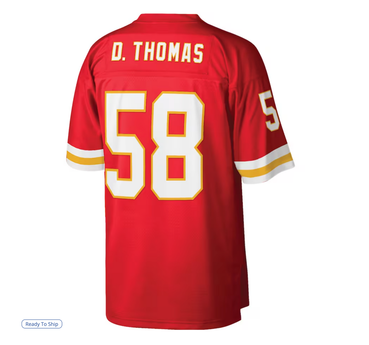 Chiefs Thomas Mitchell & Ness Adult Player Jersey