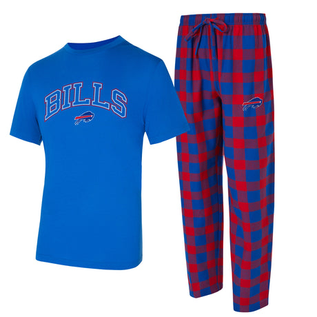 Bills Plaid Pajama Set