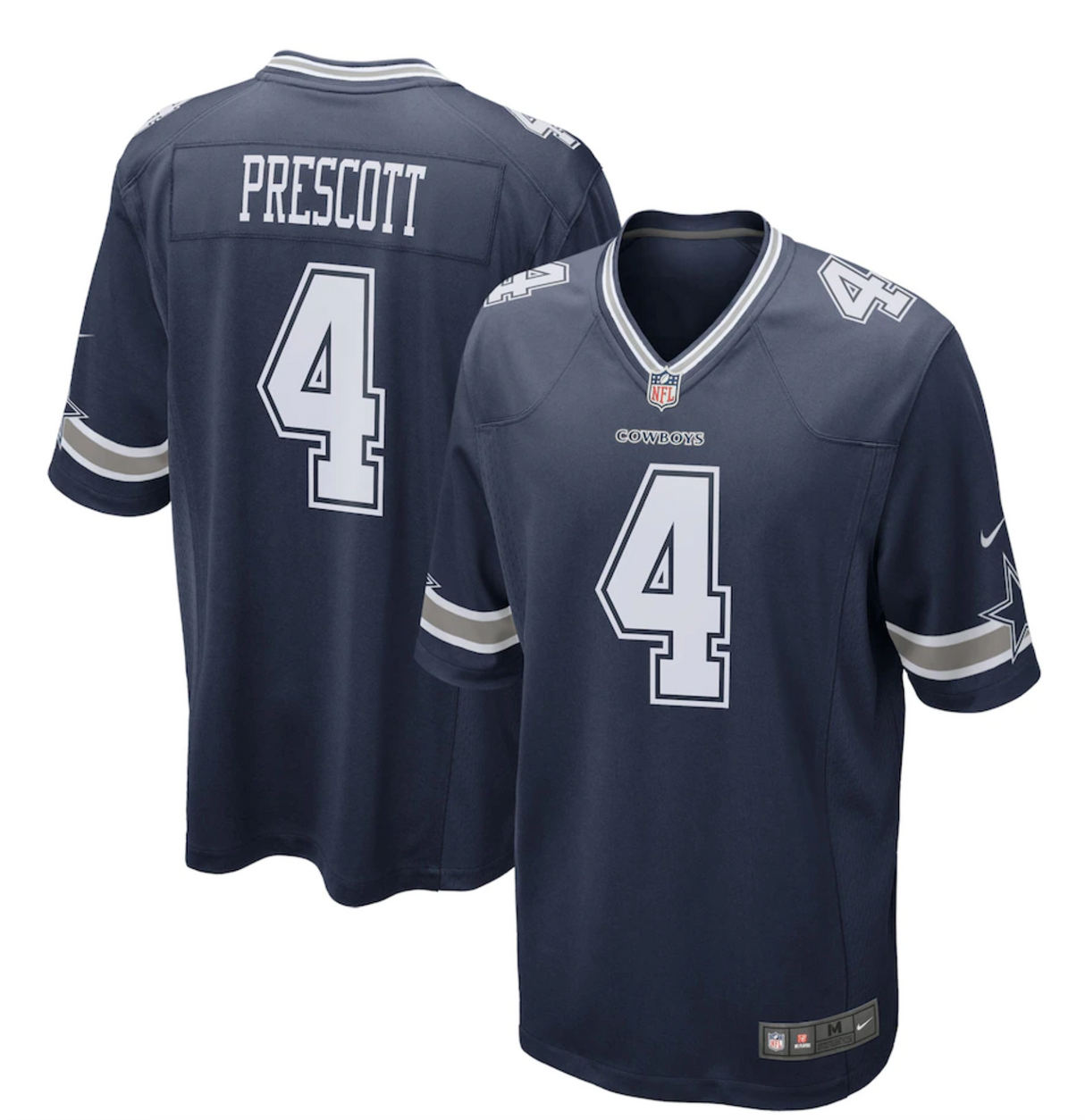 Cowboys Prescott Nike Player Jersey