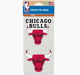 Bulls 2-Pack Decal