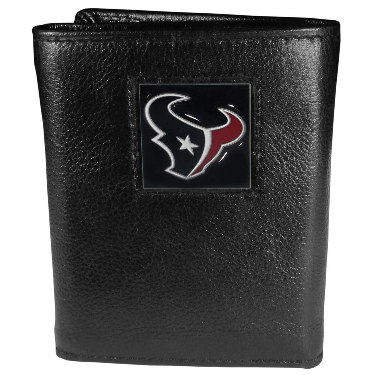 Texans Leather Tri-Fold Wallet