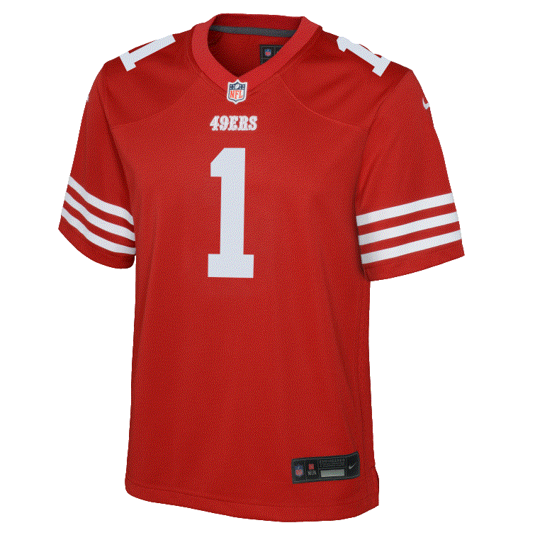 49ers Nike Samuel Youth Player Jersey