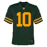 Packers Nike Love Youth Player Jersey