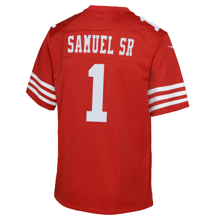 49ers Nike Samuel Youth Player Jersey