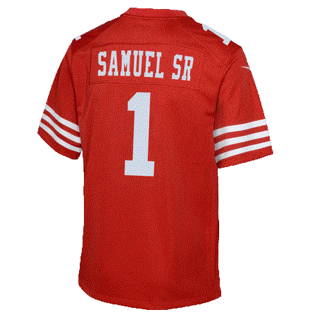 49ers Nike Samuel Youth Player Jersey